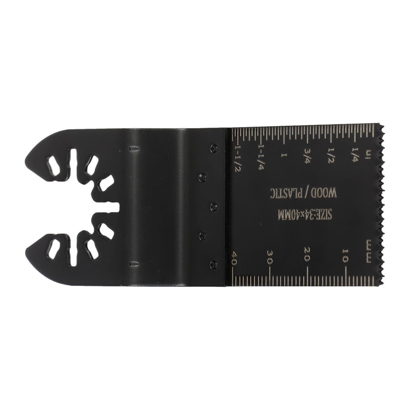 DURAFORCE 200 Pcs Oscillating Saw Blades for Wood Plastic, Quick Release Multi Tool Blades