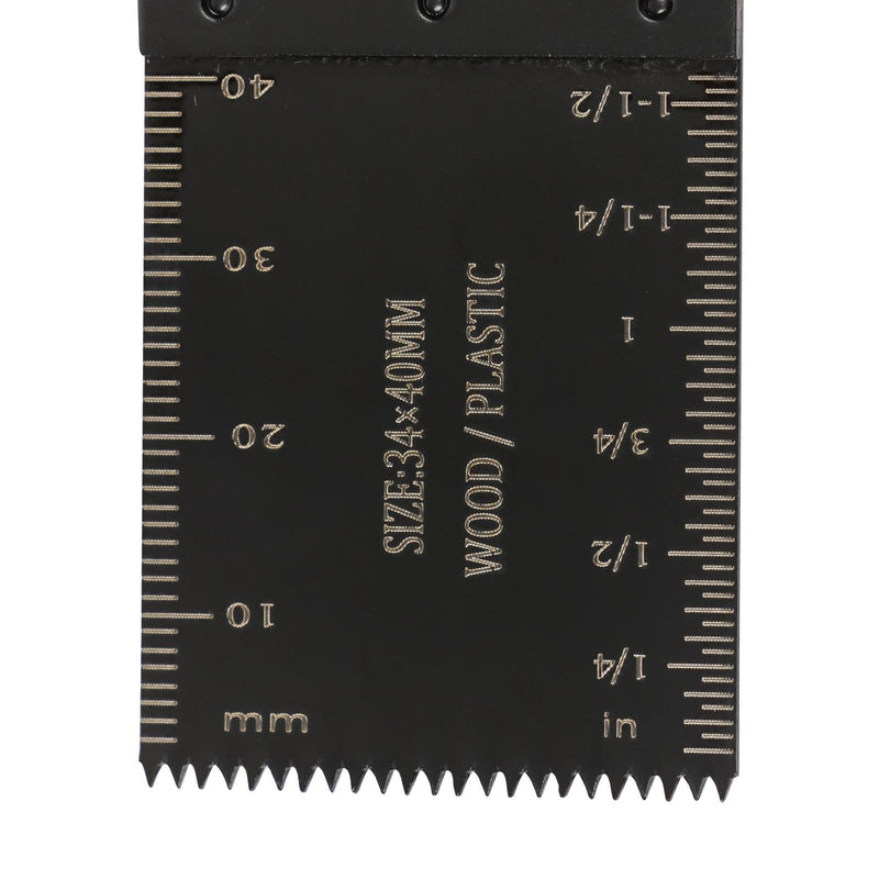DURAFORCE 200 Pcs Oscillating Saw Blades for Wood Plastic, Quick Release Multi Tool Blades