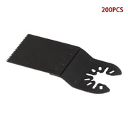 DURAFORCE 200 Pcs Oscillating Saw Blades for Wood Plastic, Quick Release Multi Tool Blades