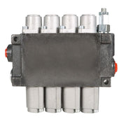DURAFORCE Hydraulic Directional Control Valve 4 Spool 11GPM BSPP With Conversion Plug