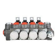DURAFORCE Hydraulic Directional Control Valve 4 Spool 11GPM BSPP With Conversion Plug