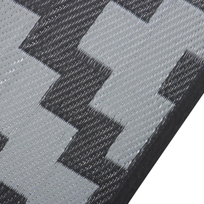 DURAFORCE 9x12 ft Waterproof Outdoor Rug Outdoor Plastic Straw Rug For Camping RV Deck