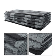 DURAFORCE 9x12 ft Waterproof Outdoor Rug Outdoor Plastic Straw Rug For Camping RV Deck