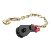 DURAFORCE 2 X 2Ton 3" Snatch Block w/2' Tow Chain Anchor Wrecker Flatbed Truck Car Carrier