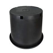 DURAFORCE 10 × 15 Gallon Plastic Nursery Pots Heavy Duty Garden Plant Nutrition Pots