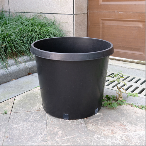 DURAFORCE 10 × 15 Gallon Plastic Nursery Pots Heavy Duty Garden Plant Nutrition Pots