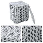 DURAFORCE Interlocking Drainage Floor Mat 12"x 12" PVC Non-Slip Floor Tiles 50 Pack Gray