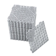 DURAFORCE Interlocking Drainage Floor Mat 12"x 12" PVC Non-Slip Floor Tiles 50 Pack Gray