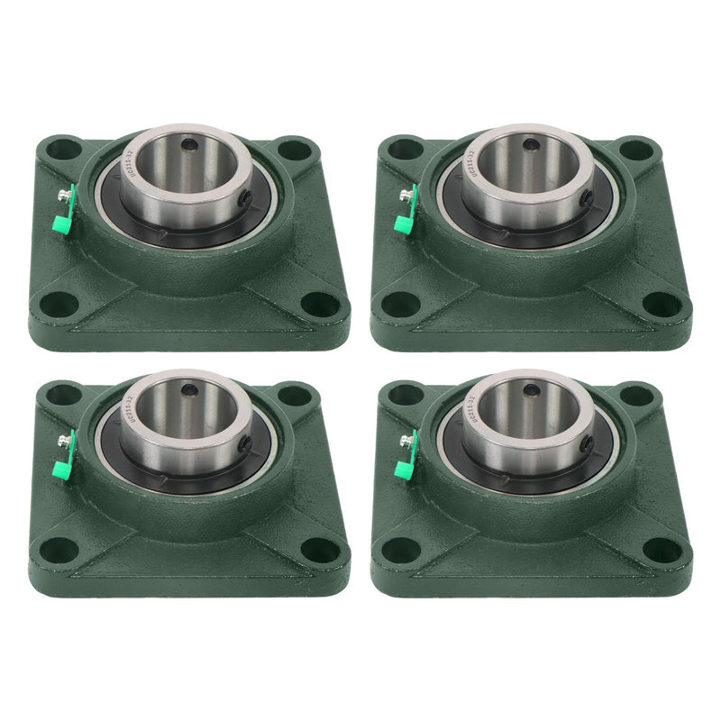 DURAFORCE UCF211-32 Pillow Block Bearing With 2" Bore Solid Base Self Alignment 4PCS