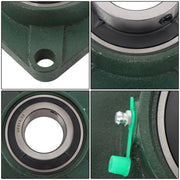 DURAFORCE UCF211-32 Pillow Block Bearing With 2" Bore Solid Base Self Alignment 4PCS