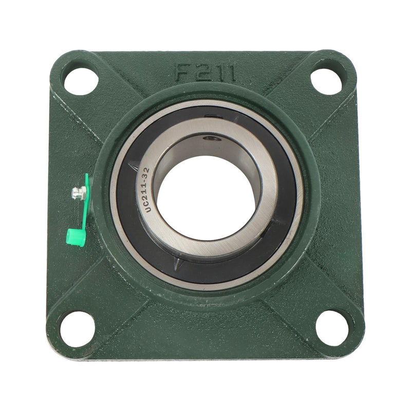DURAFORCE UCF211-32 Pillow Block Bearing With 2" Bore Solid Base Self Alignment 4PCS