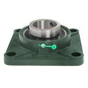 DURAFORCE UCF211-32 Pillow Block Bearing With 2" Bore Solid Base Self Alignment 4PCS