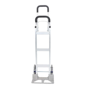 DURAFORCE 2 In 1 Hand Truck Stair Climber Aluminum 550Lb Double Handle Climbing Cart Dolly