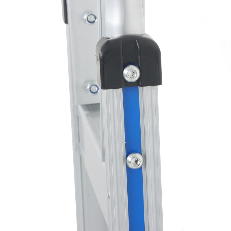 DURAFORCE 2 In 1 Hand Truck Stair Climber Aluminum 550Lb Double Handle Climbing Cart Dolly