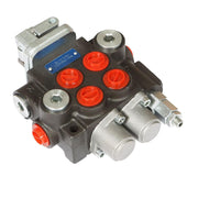 DURAFORCE Hydraulic Control Valve 2 Spool 11GPM Double Acting Tractor Loader With Joystick