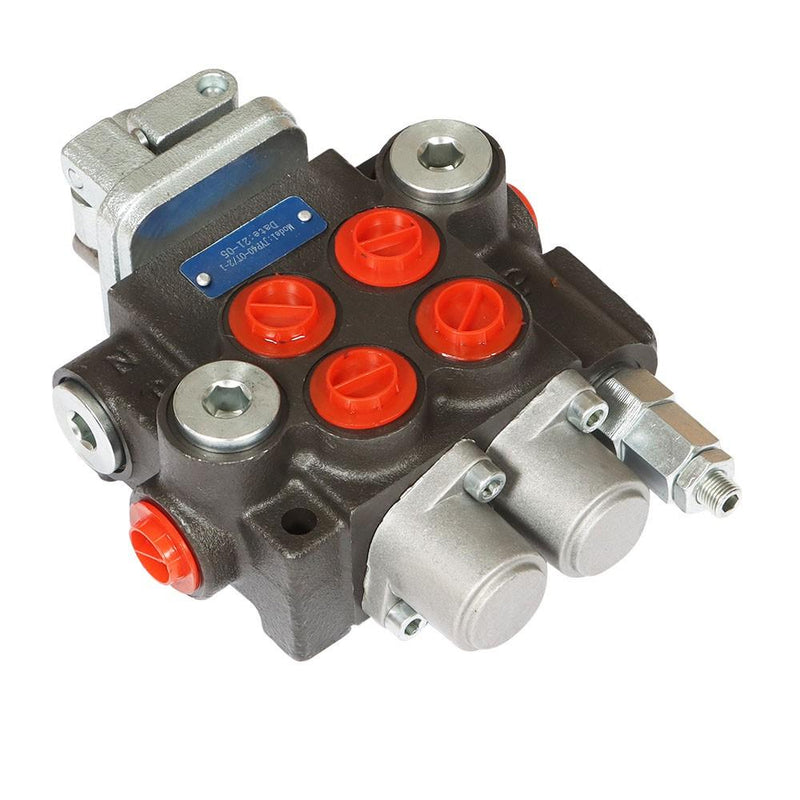 DURAFORCE Hydraulic Control Valve 2 Spool 11GPM Double Acting Tractor Loader With Joystick