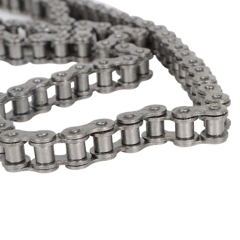 DURAFORCE 5 Pcs 10 FT Precision #40 Roller Chain With Carbon Steel 10 Connecting Links