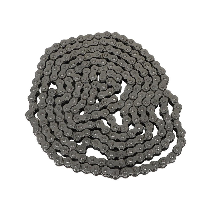 DURAFORCE 5 Pcs 10 FT Precision #40 Roller Chain With Carbon Steel 10 Connecting Links