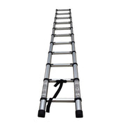 DURAFORCE 10.5FT Aluminum Extension Telescoping Heavy Duty Lightweight Step Ladder 330lbs