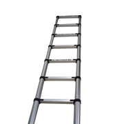 DURAFORCE 10.5FT Aluminum Extension Telescoping Heavy Duty Lightweight Step Ladder 330lbs