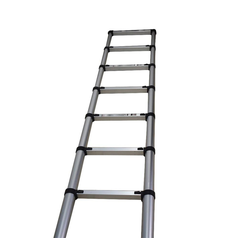 DURAFORCE 10.5FT Aluminum Extension Telescoping Heavy Duty Lightweight Step Ladder 330lbs
