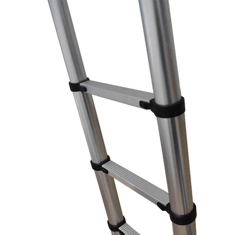 DURAFORCE 10.5FT Aluminum Extension Telescoping Heavy Duty Lightweight Step Ladder 330lbs