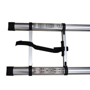 DURAFORCE 10.5FT Aluminum Extension Telescoping Heavy Duty Lightweight Step Ladder 330lbs