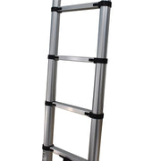 DURAFORCE 10.5FT Aluminum Extension Telescoping Heavy Duty Lightweight Step Ladder 330lbs