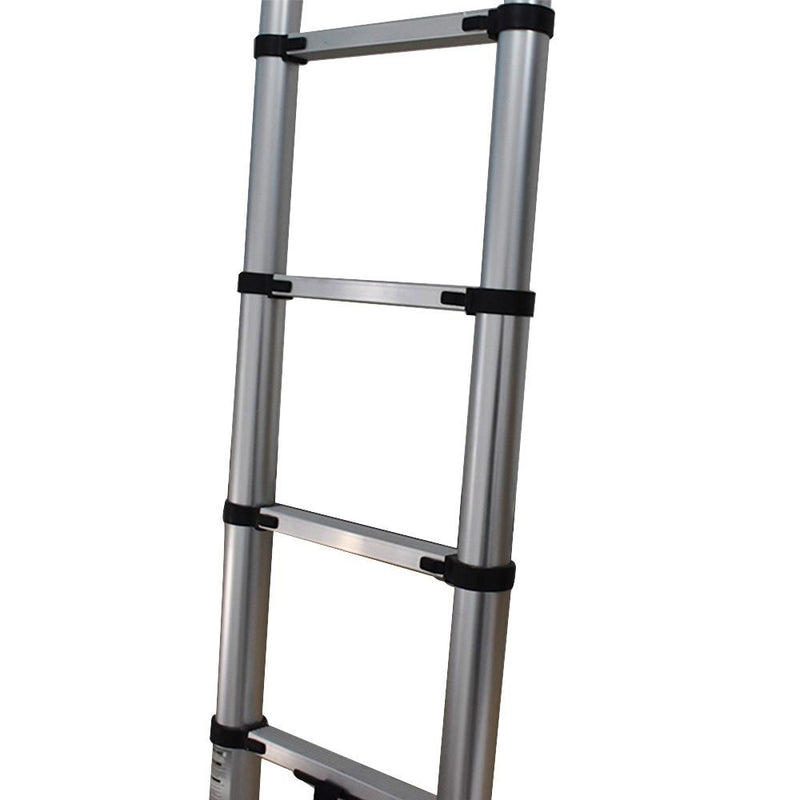 DURAFORCE 10.5FT Aluminum Extension Telescoping Heavy Duty Lightweight Step Ladder 330lbs