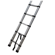 DURAFORCE 10.5FT Aluminum Extension Telescoping Heavy Duty Lightweight Step Ladder 330lbs