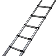 DURAFORCE 10.5FT Aluminum Extension Telescoping Heavy Duty Lightweight Step Ladder 330lbs