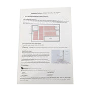 DURAFORCE 15 Sqft 120V Electric Radiant Floor Heating Mat Kit For Under Tile and Laminate