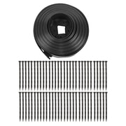DURAFORCE 66FT 4" Garden Landscape Edging No Dig Lawn Edging Border With 60 8-In Spikes