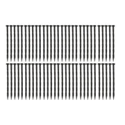 DURAFORCE 66FT 4" Garden Landscape Edging No Dig Lawn Edging Border With 60 8-In Spikes