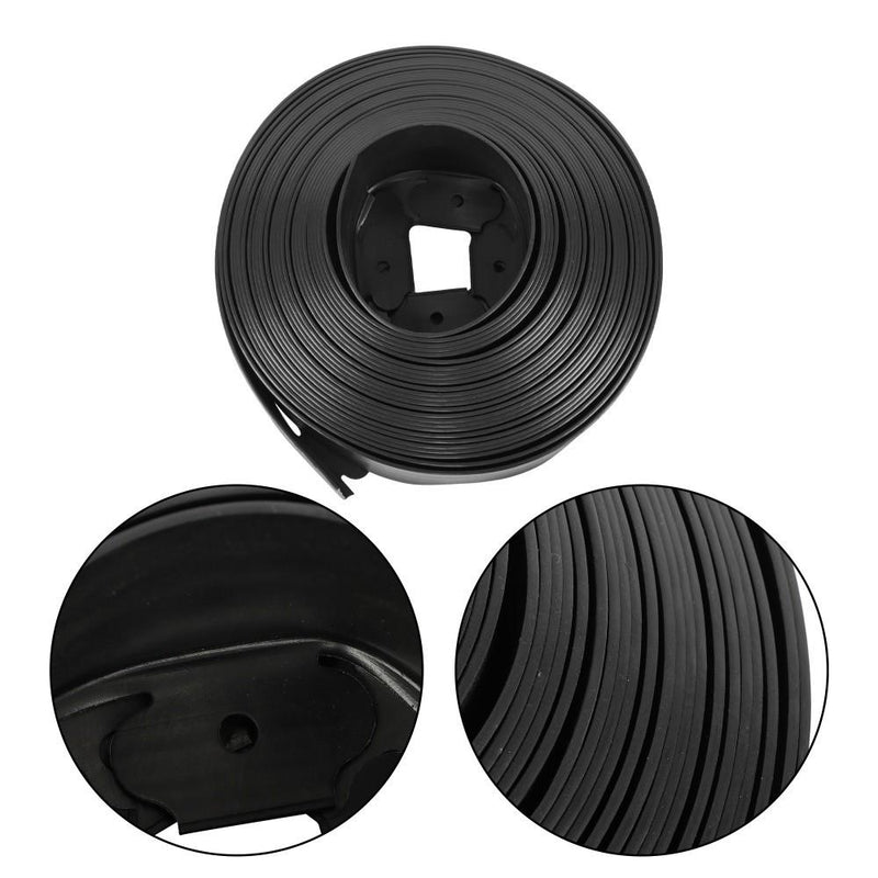 DURAFORCE 66FT 4" Garden Landscape Edging No Dig Lawn Edging Border With 60 8-In Spikes