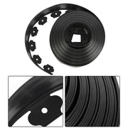 DURAFORCE 66FT 4" Garden Landscape Edging No Dig Lawn Edging Border With 60 8-In Spikes