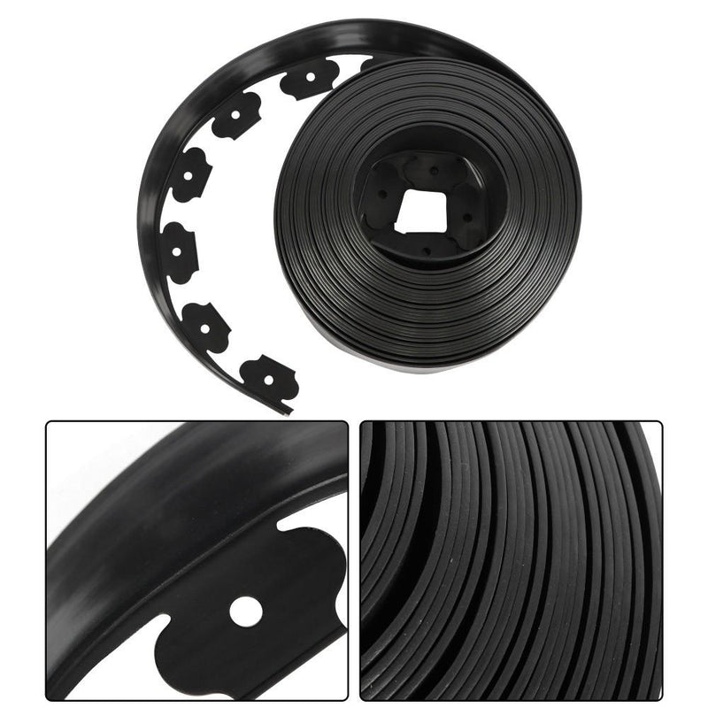 DURAFORCE 66FT 4" Garden Landscape Edging No Dig Lawn Edging Border With 60 8-In Spikes