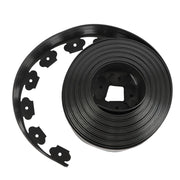 DURAFORCE 66FT 4" Garden Landscape Edging No Dig Lawn Edging Border With 60 8-In Spikes