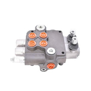 DURAFORCE 21GPM 3600 PSI SAE Ports 2 Spool Double Acting Hydraulic Control Valve