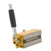 DURAFORCE Yellow Magnetic Lifter 200kg/440lbs Metal Lifting Magnet Permanent Lift Magnets