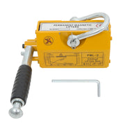 DURAFORCE Yellow Magnetic Lifter 200kg/440lbs Metal Lifting Magnet Permanent Lift Magnets