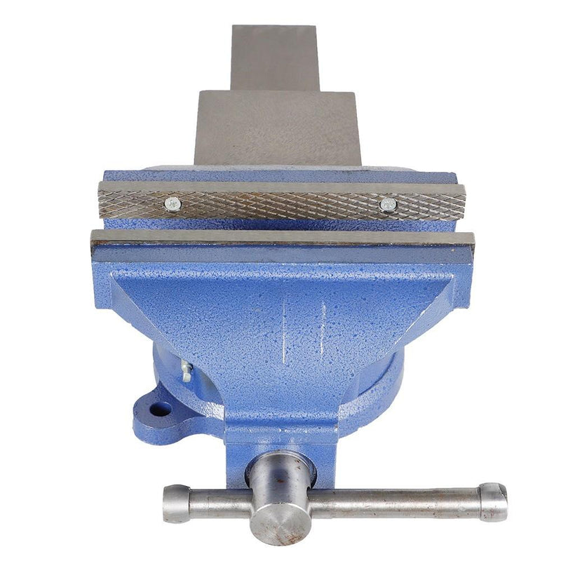 DURAFORCE 8-Inch Mechanic Bench Vise Table Top Clamp Press Locking Swivel Base Heavy