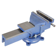 DURAFORCE 8-Inch Mechanic Bench Vise Table Top Clamp Press Locking Swivel Base Heavy