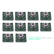 DURAFORCE UCF208-24 Pillow Block Bearing Solid Base 1 1/2" Bore Self-Alignment 10PCS