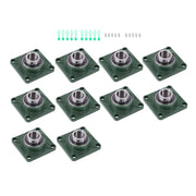 DURAFORCE UCF208-24 Pillow Block Bearing Solid Base 1 1/2" Bore Self-Alignment 10PCS