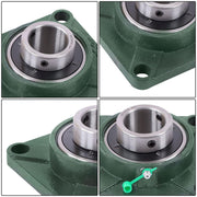 DURAFORCE UCF208-24 Pillow Block Bearing Solid Base 1 1/2" Bore Self-Alignment 10PCS
