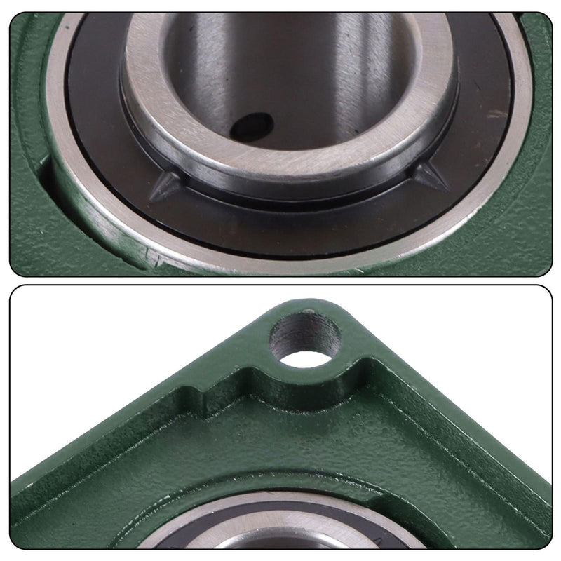 DURAFORCE UCF208-24 Pillow Block Bearing Solid Base 1 1/2" Bore Self-Alignment 10PCS