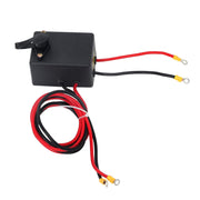DURAFORCE 2500LBS ATV/UTV Electric Winch 5/32in x 50ft Steel Cable Winch 12V/1.3HP Copper