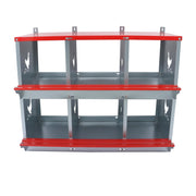 DURAFORCE Durable Nesting Box Chicken Laying Boxes 6 Compartment Nesting Boxes For Chicken