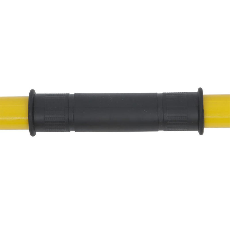 DURAFORCE 30 Feet Tree Pole Pruner Durable Tree Trimmers Handle Manual Branches Yellow
